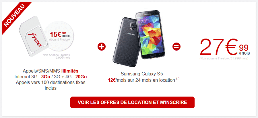 Location Free Mobile Samsung Galaxy S5