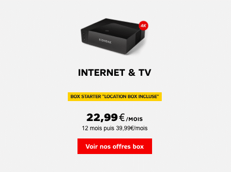Les offres box internet de SFR Altice sont enfin en conformité avec la loi.