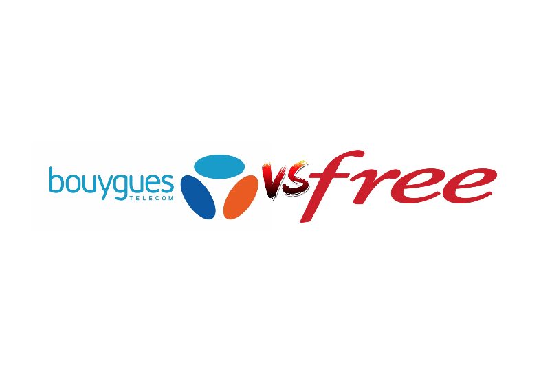 Les box internet fibre Free et Bouygues Telecom