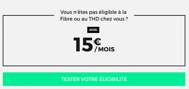 L'ADSL moins chère avec les box internet de RED by SFR