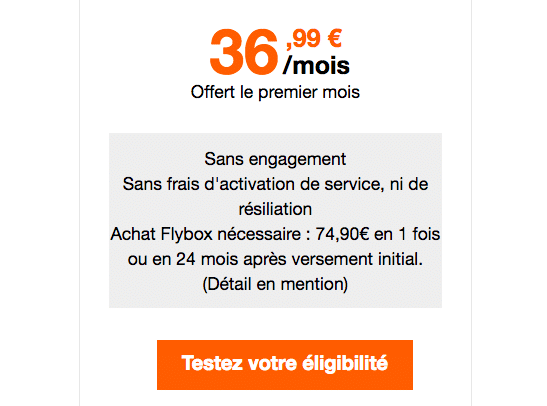Frais De Mise En Service Sfr Offert Pas d'ADSL ni de Fibre : les Box internet 4G de Bouygues Telecom, SFR
