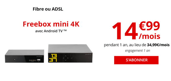 Freebox Mini 4k Chromecast Ne Fonctionne Pas Box Internet Free : prolongation des promotions jusqu'au 02/10
