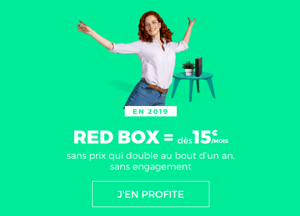 La Box ADSL de RED by SFR.