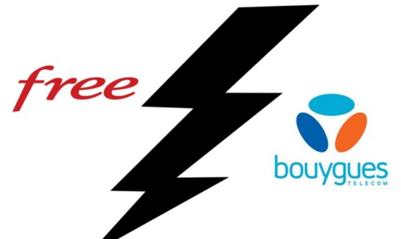 Box internet pas chères chez Free et Bouygues Telecom.