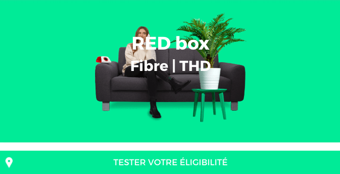 Abonnement box internet de RED by SFR.