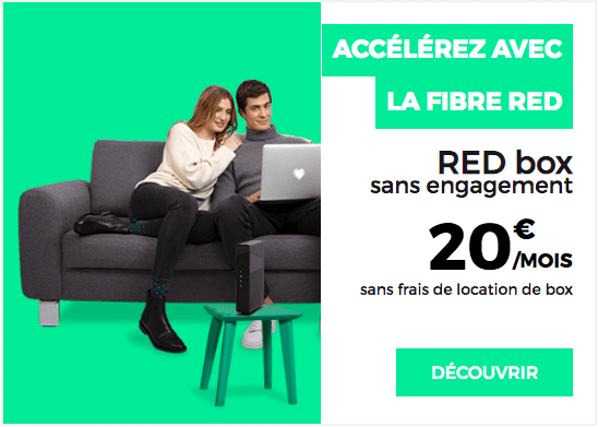 La box internet de RED by SFR.