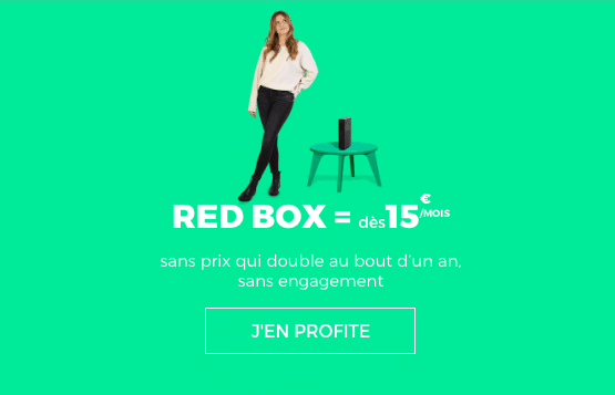 la box internet de RED by SFR