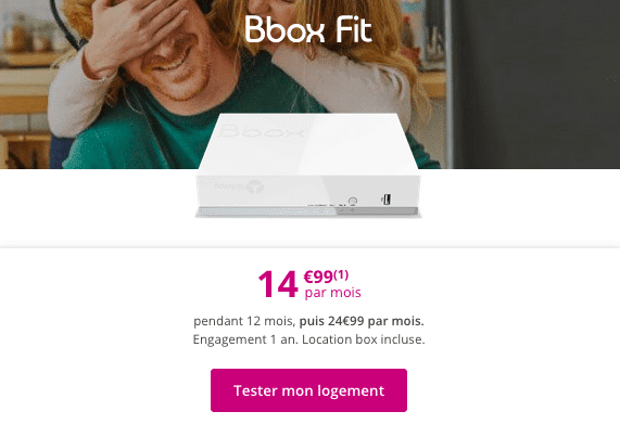 Box internet ADSL pas chère Bouygues Telecom. 