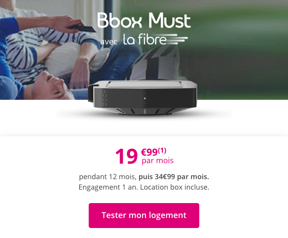 La bbox Must de Bouygues Telecom