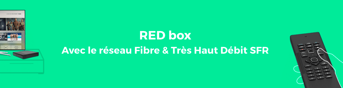les offres box internet avec forfait de red