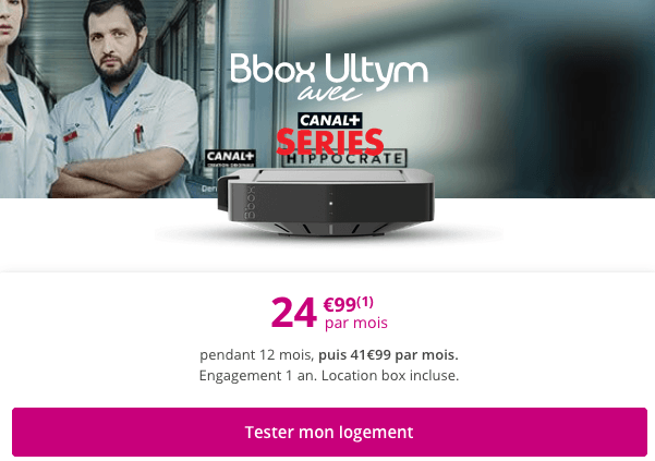 Box internet fibre optique haut de gamme en promo chez Bouygues Telecom.