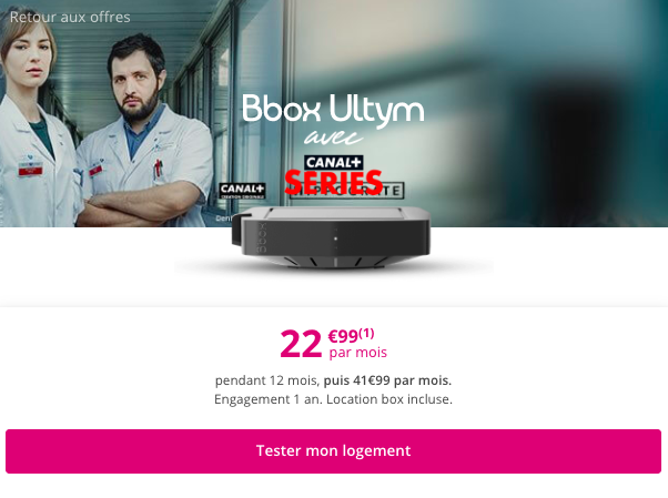 La bbox Ultym de Bouygues