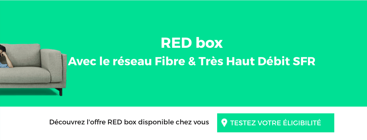 Promo très haut débit RED by SFR.