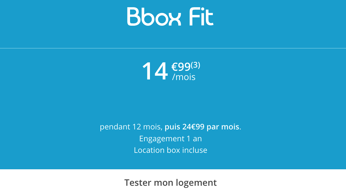 Promo box ADSL Bouygues Telecom. 