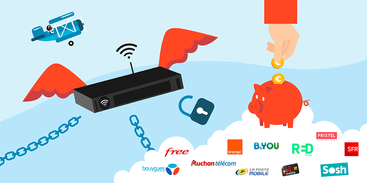 Comparatif - Clé Internet 3G, Forfait 4G comparatif sans abonnement avec  engagement orange SFR bouygues telecom