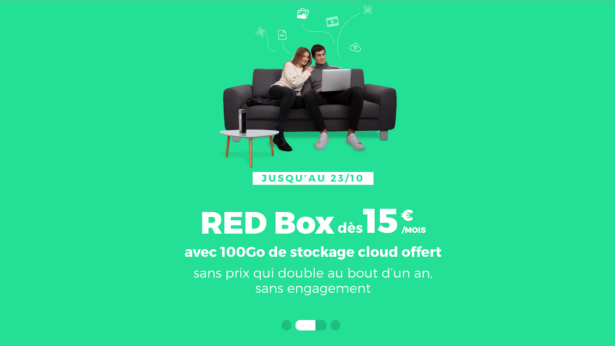 RED by SFR continu ses promotions sur son offre internet
