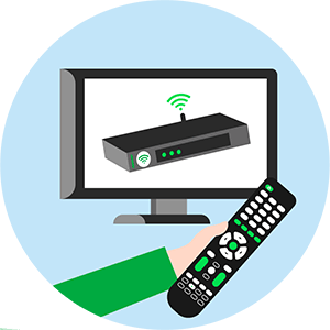 Buchet TV pentru Internet Box