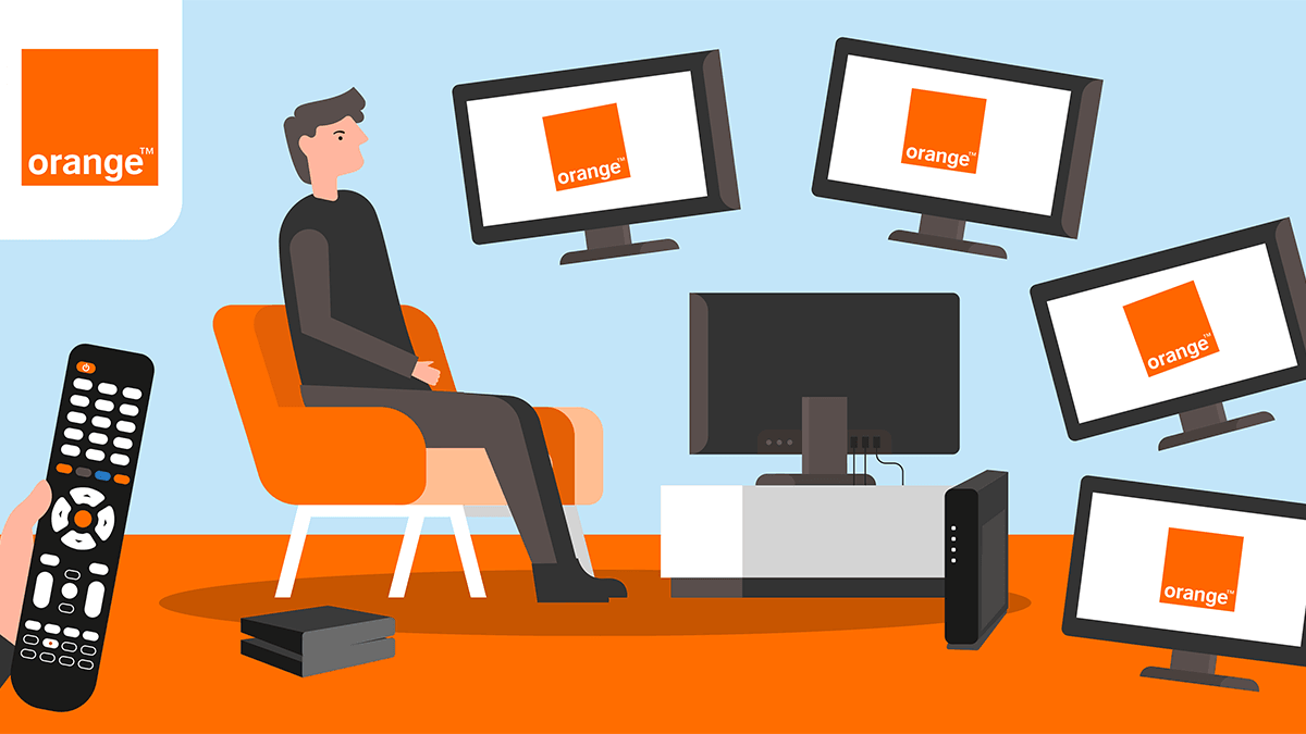 Les chaînes et options TV des box internet Orange (Livebox)