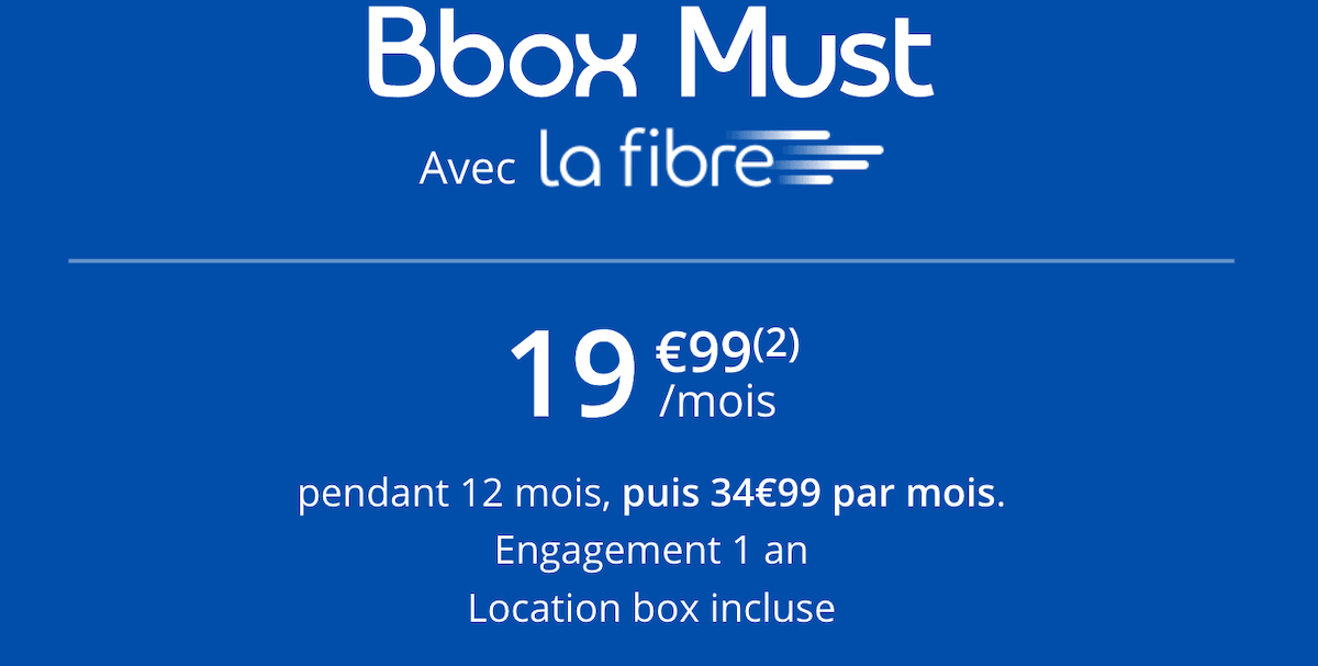 La Bbox Must de Bouygues Telecom pour une box internet pas chère