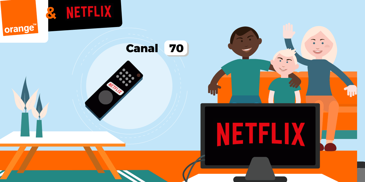 Netflix avec les Livebox Orange