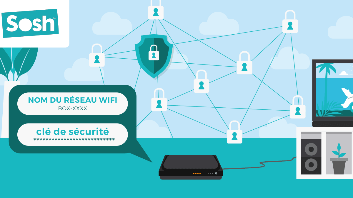 comment changer le code wifi box sosh