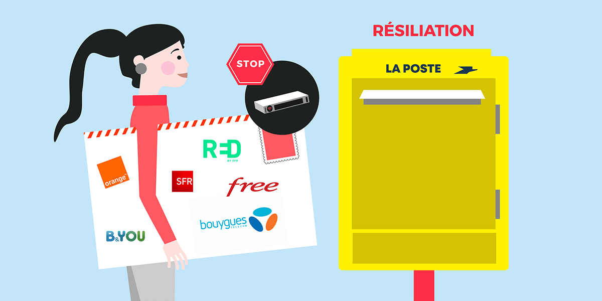 Envoyer sa lettre de résiliation.