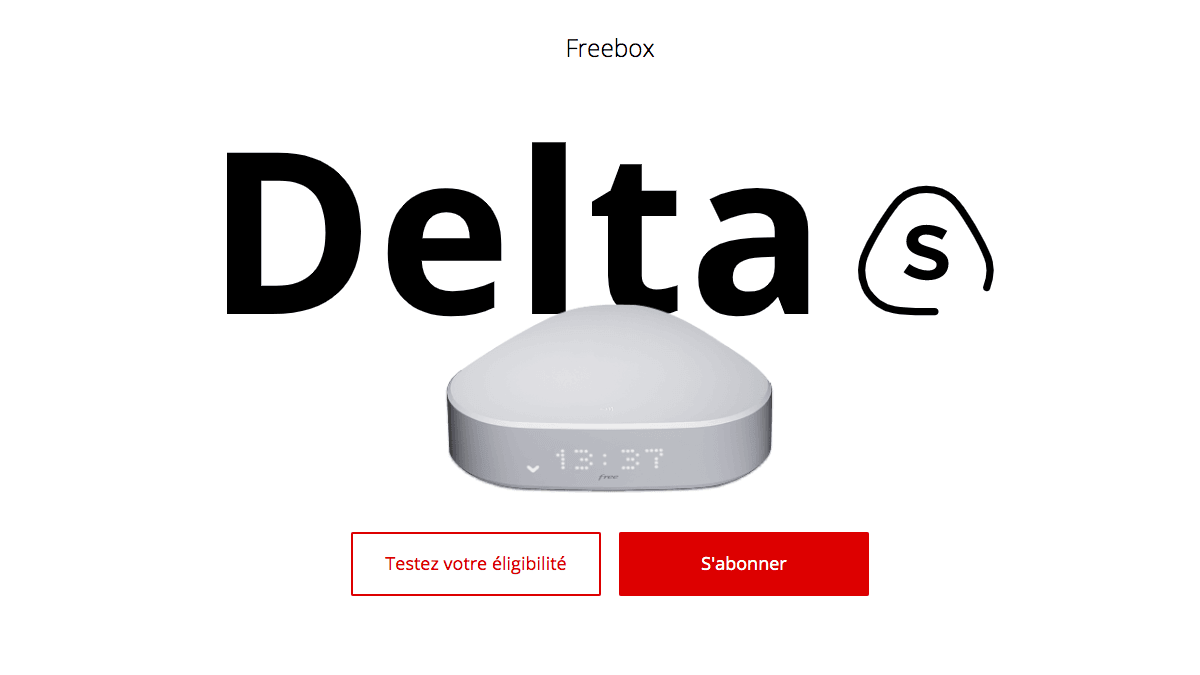 Free propose des Freebox sans engagement comme la Delta S.