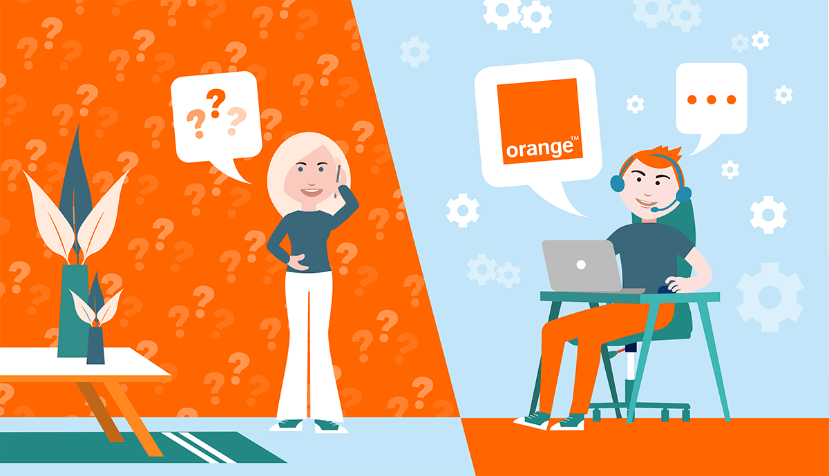 Service client Orange