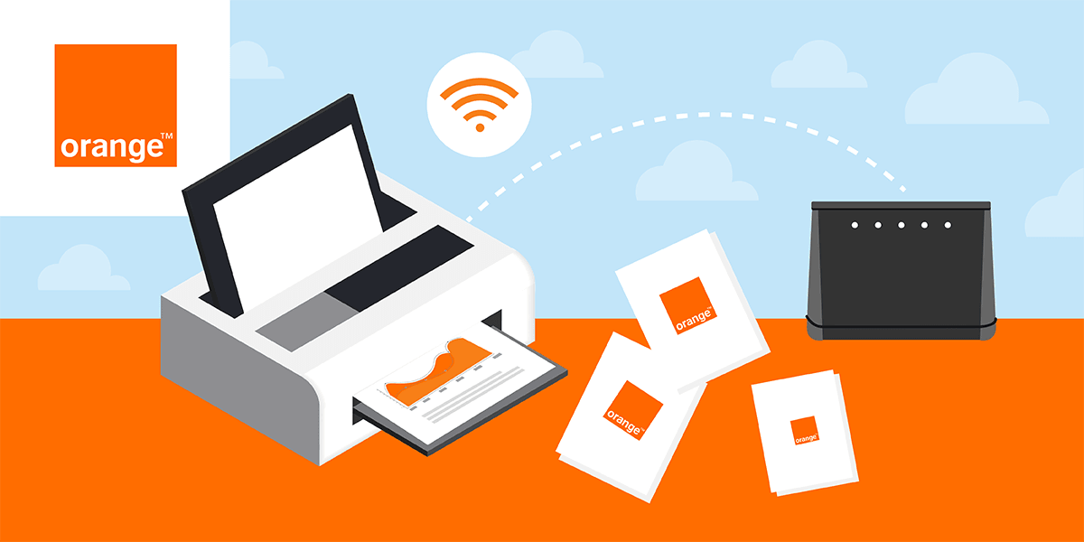 Box internet Orange : imprimer.