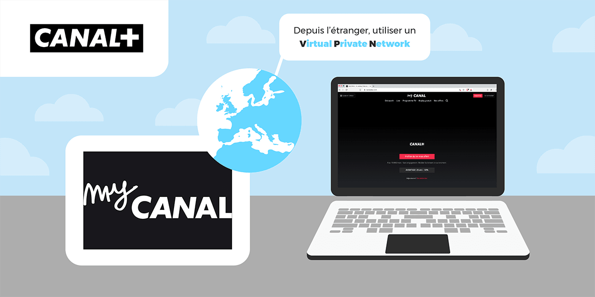 myCANAL depuis son PC.