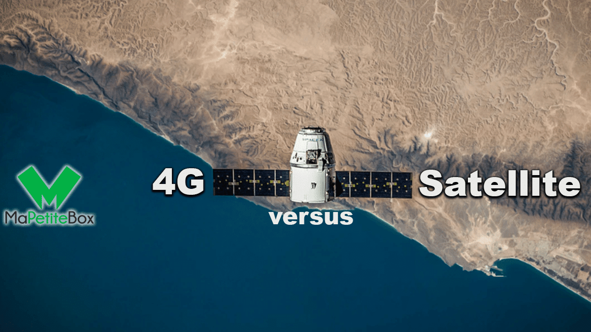Box 4G ou satellite avec NRJ Mobile ou Bigblu