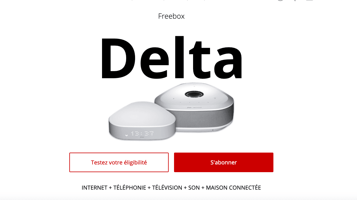 La Freebox Delta sans engagement offre des performances jamais-vues