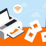 Orange relier imprimante à box internet.
