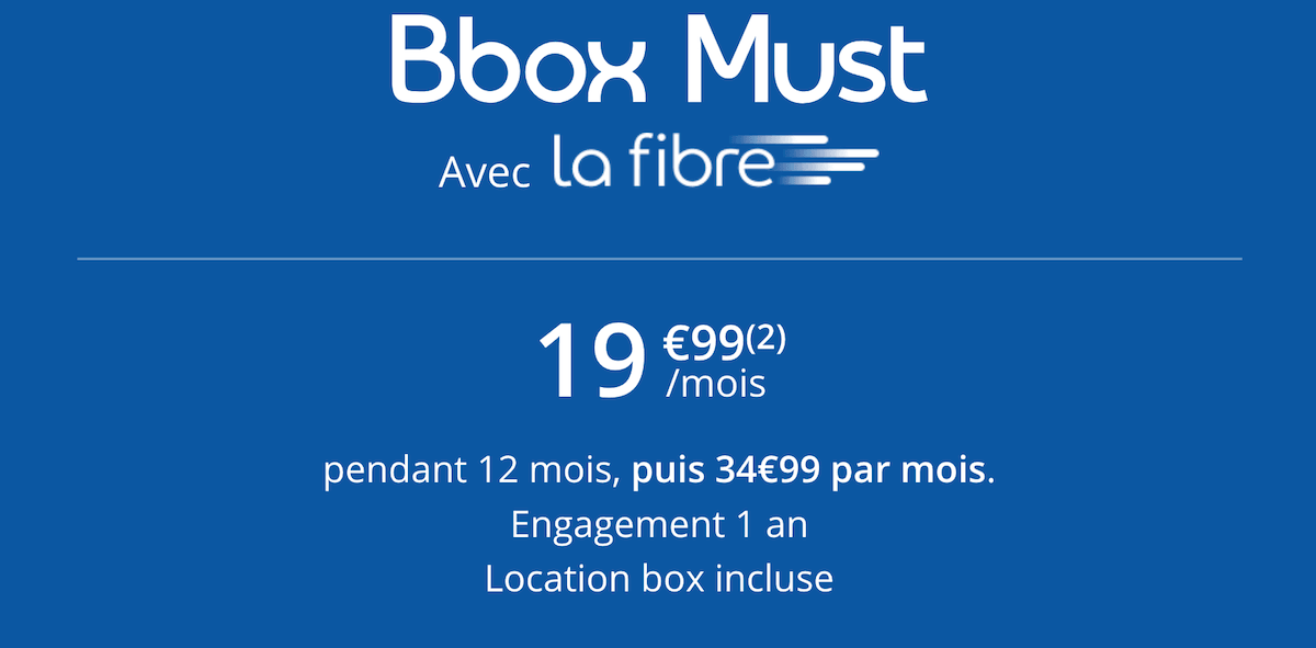 La Bbox Must de Bouygues Telecom