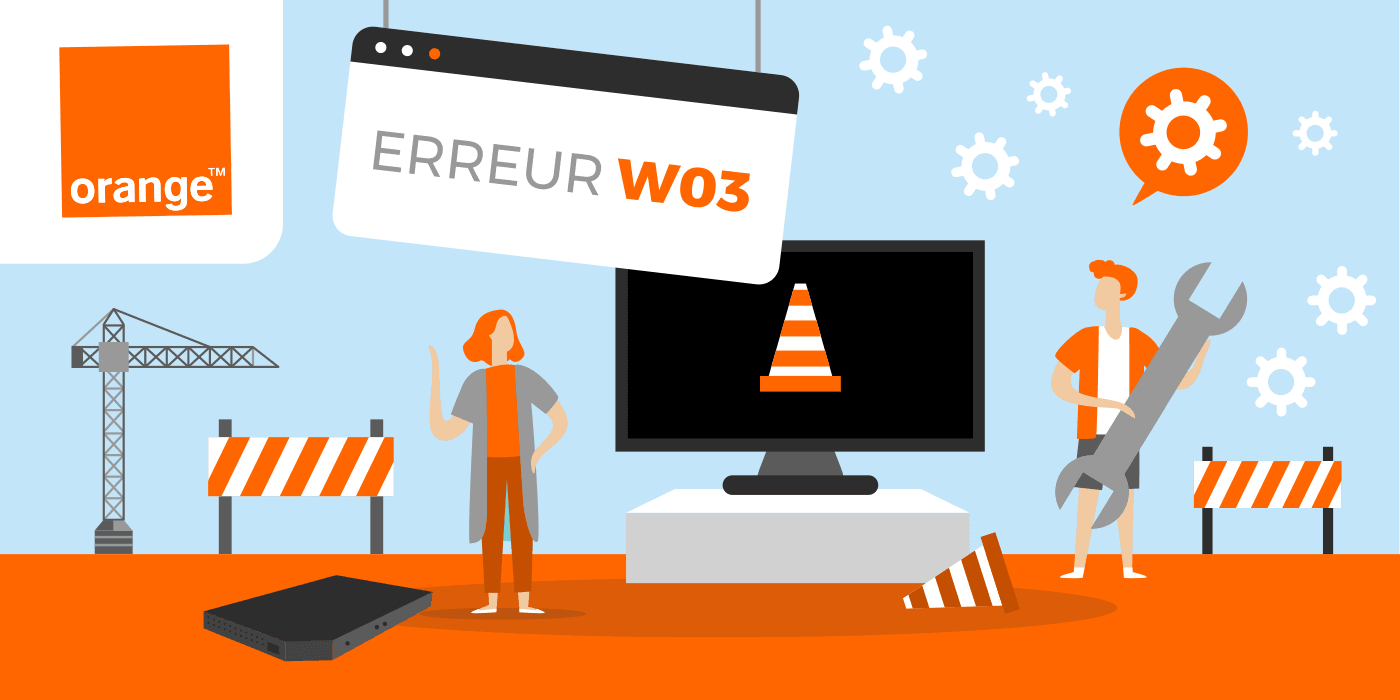 Code erreur W03 sur l'écran TV d'Orange : les solutions