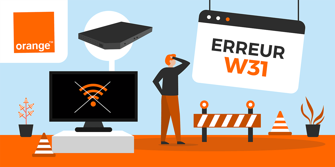Erreur W31 sur la TV d'Orange : les différentes solutions