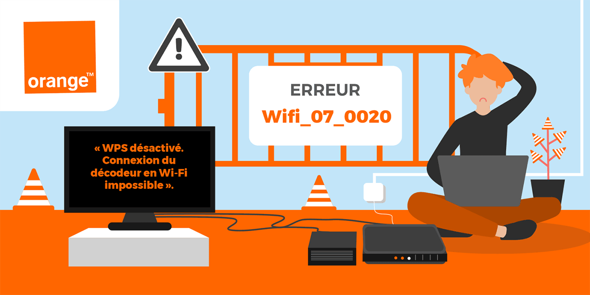 07 0020 Código de erro WiFi na LiveBox
