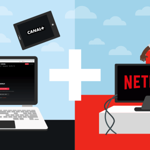 CANAL + Netflix Show no pacote da série de filmes