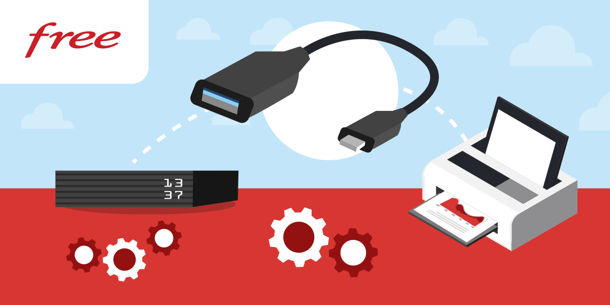 Connecter son imprimante via un cable USB