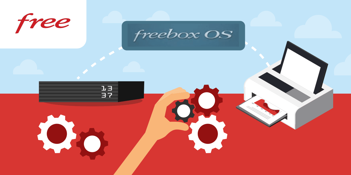 Freebox OS pour connecter son imprimante