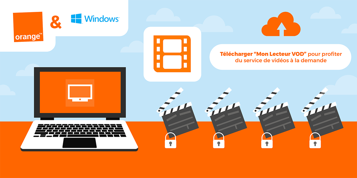 Vidéo à la demande Orange.