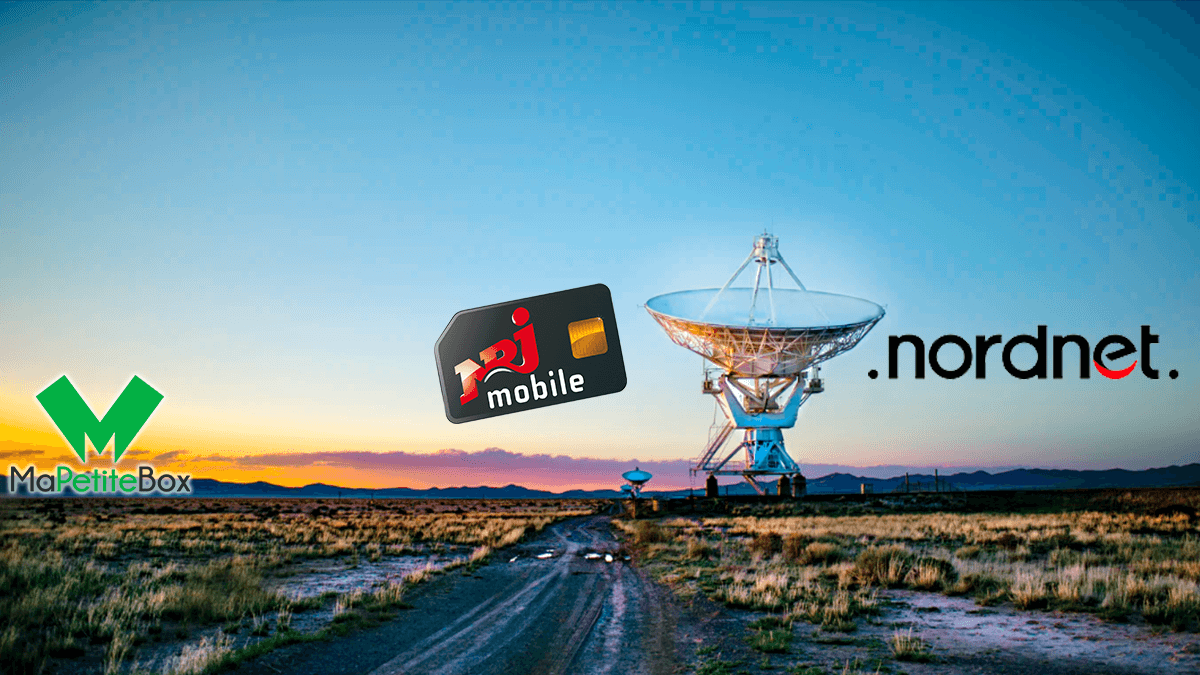 Box 4G ou satellite avec NRJ et Nordnet.
