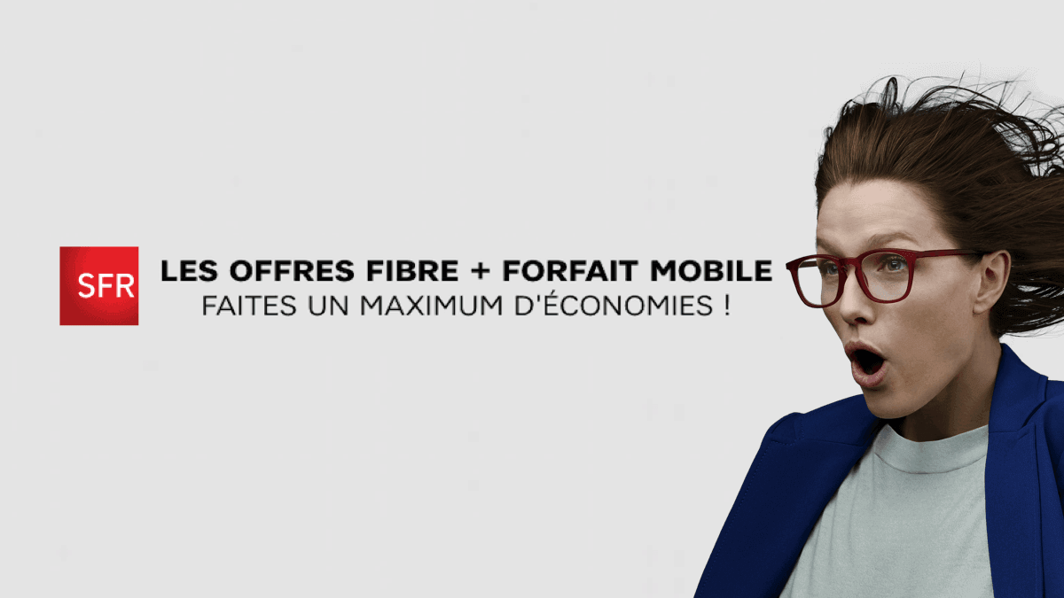 Offre groupée box internet forfait mobile SFR