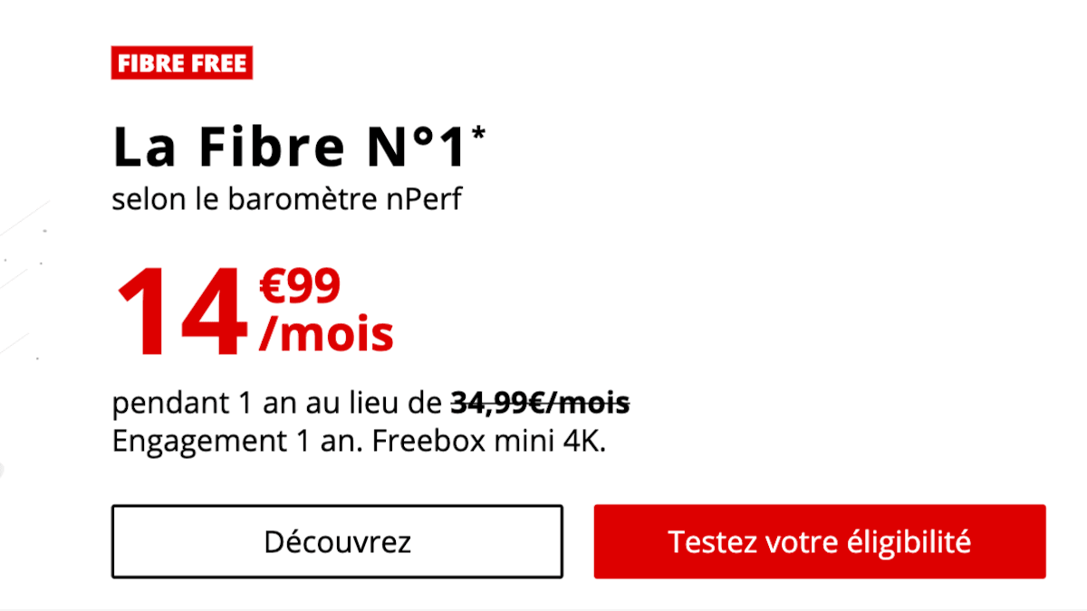 L'incontournable Freebox mini 4K proposée par Free