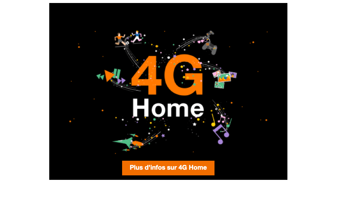 La box internet 4G Home d'Orange offre son premier mois de souscription
