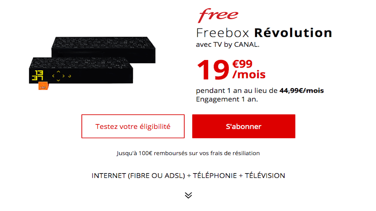 Freebox Révolution compatible Netflix