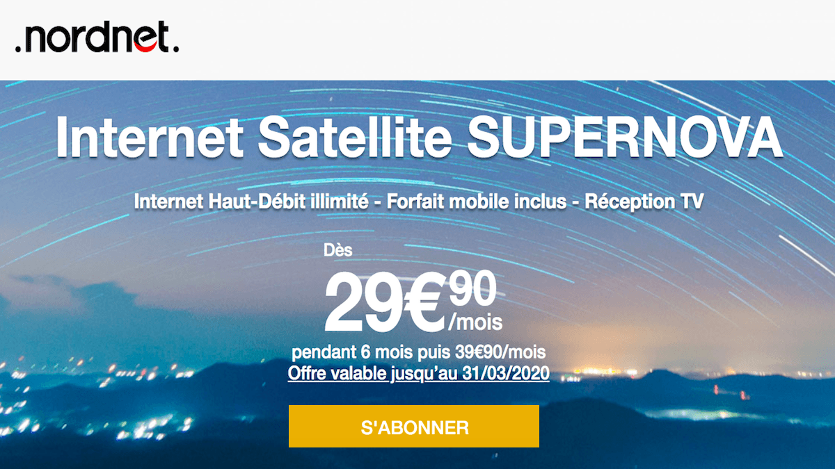 Promo box internet satellite nordnet