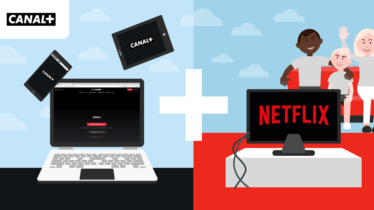 Ce qu'il faut savoir au sujet de l'offre CANAL + Netflix