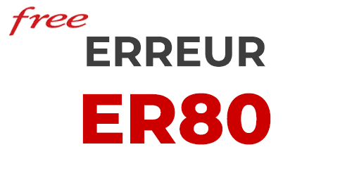 Code erreur ER80 Free