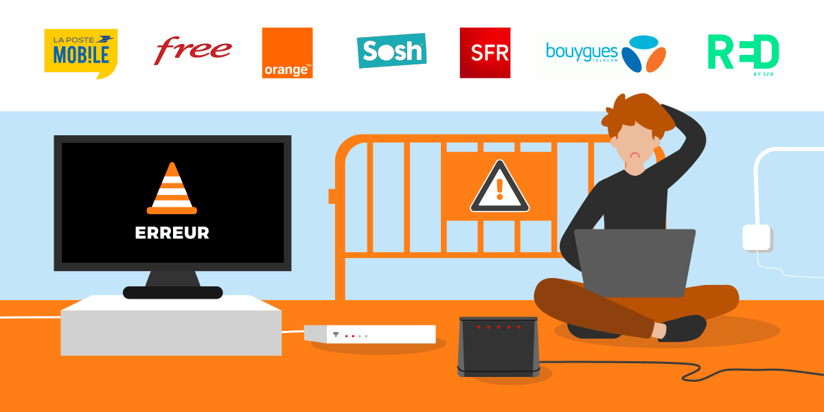 Codes erreur des box internet : comment les corriger